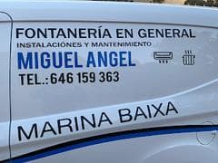 Fontanero Benidorm Miguel Ángel
